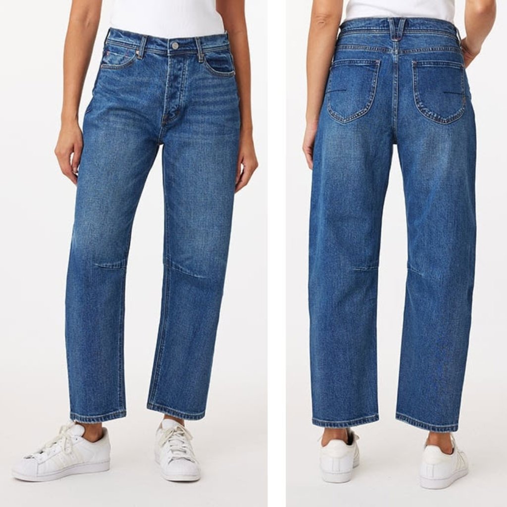 Scotch & Soda The Current L’actuel Barrel Cropped Jeans Sz 27